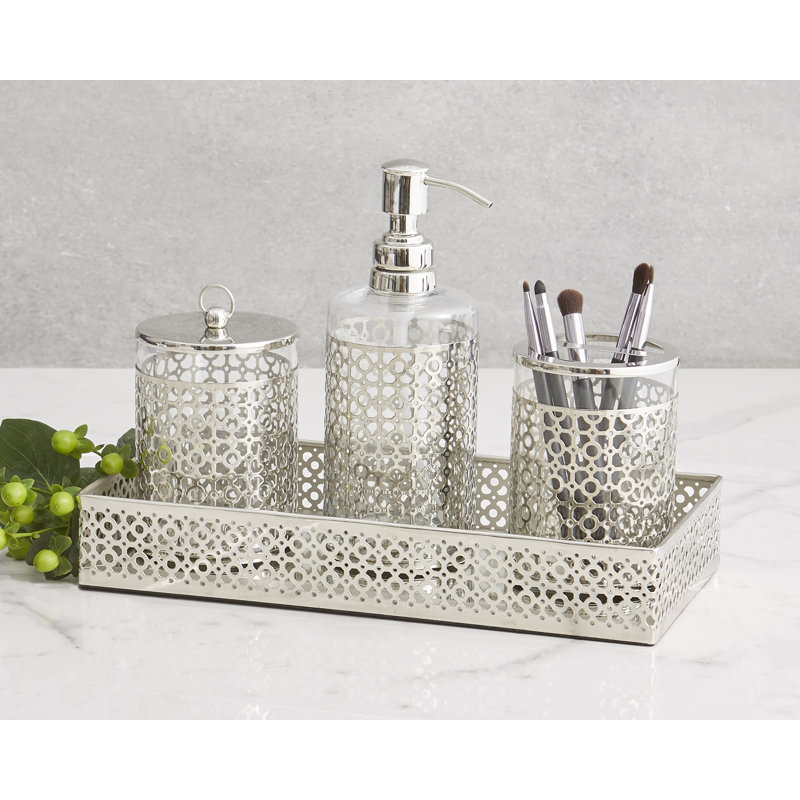 Paradigm Trends Links 4 Piece Bathroom Accessory Set Wayfair